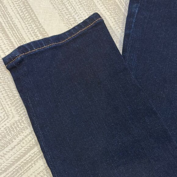 Crewcuts Boys Skinny Adjustable Waist Dark Wash Blue Jeans - Size 6 - Picture 3 of 7